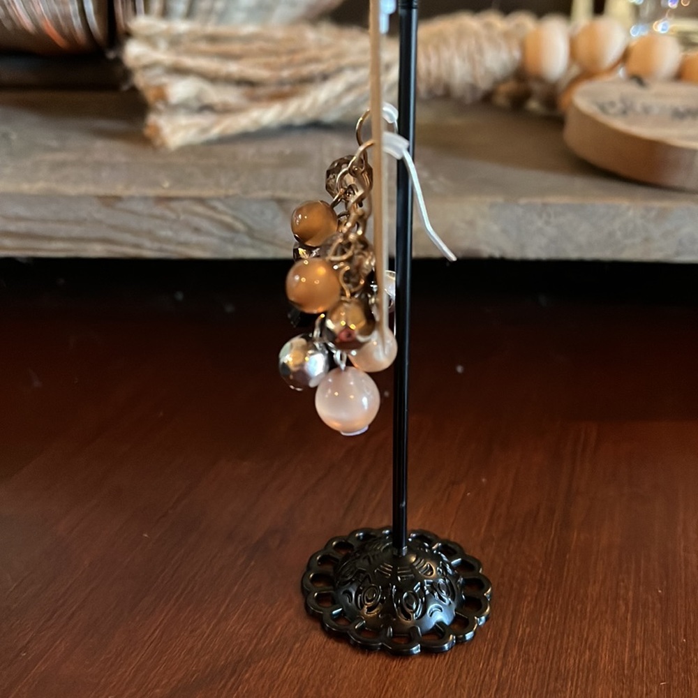NWT Ruby Rd. Beaded Dangle Earrings - Picture 4 of 8